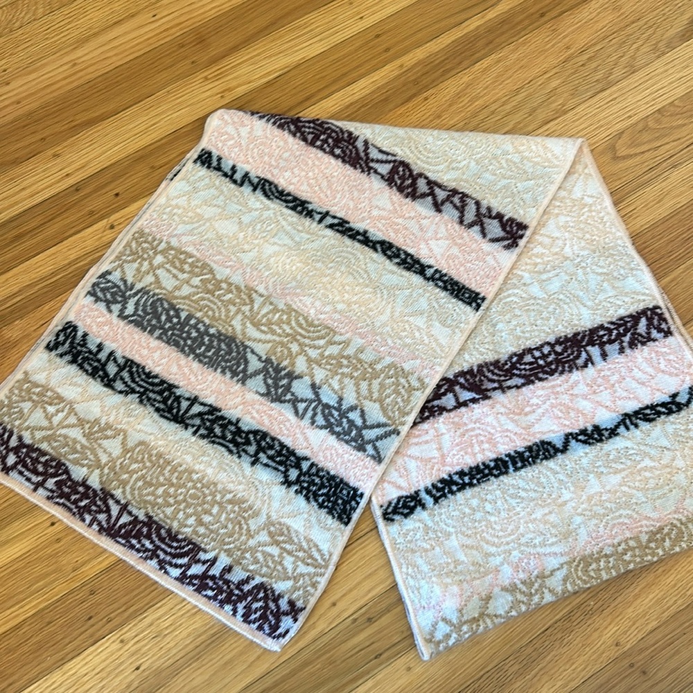 Authentic Missoni orange label scarf